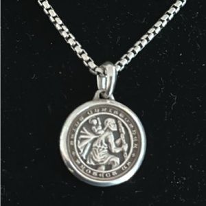 David Yurman Amulet and chain